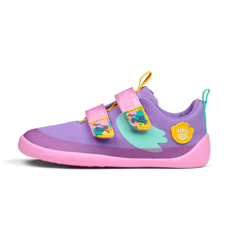 Affenzahn Halbschuh Baumwolle Lucky Kreativ Tukan
