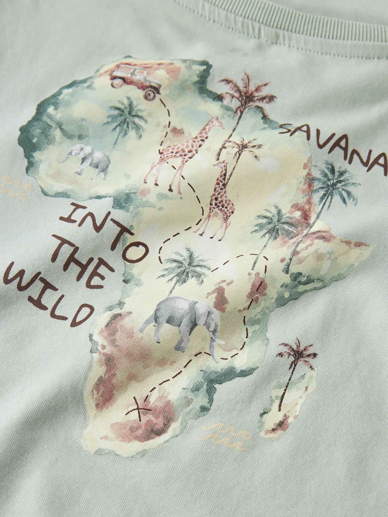 Name it T-Shirt Into The Wild aqua