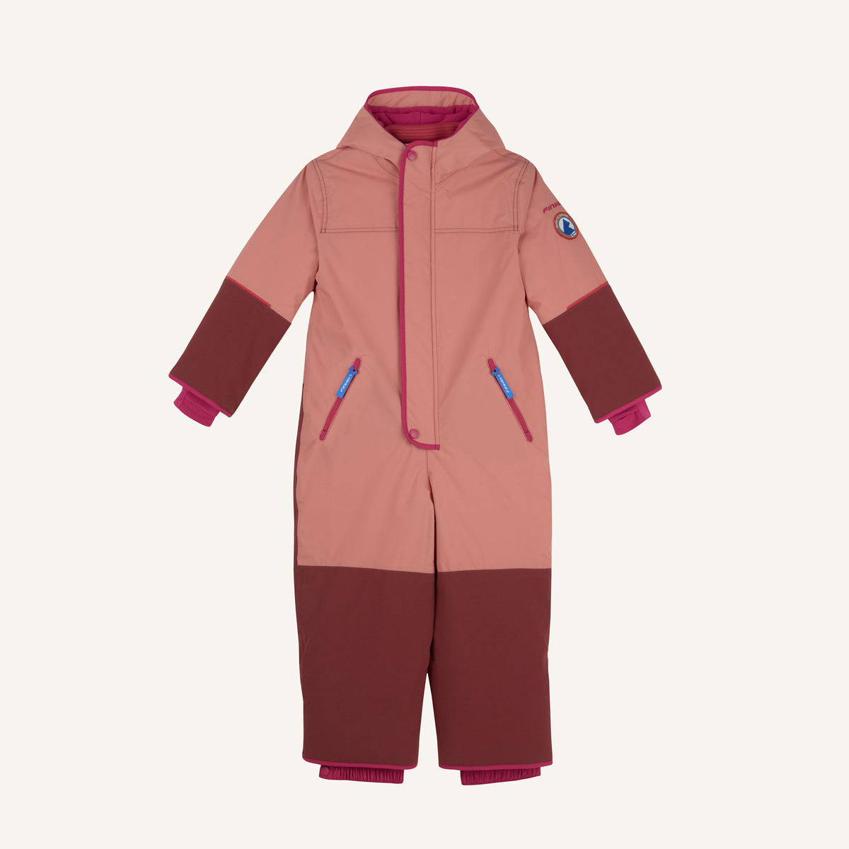 Finkid HUSKY HAALARI Wintersport Overall terra cotta/ raspberry