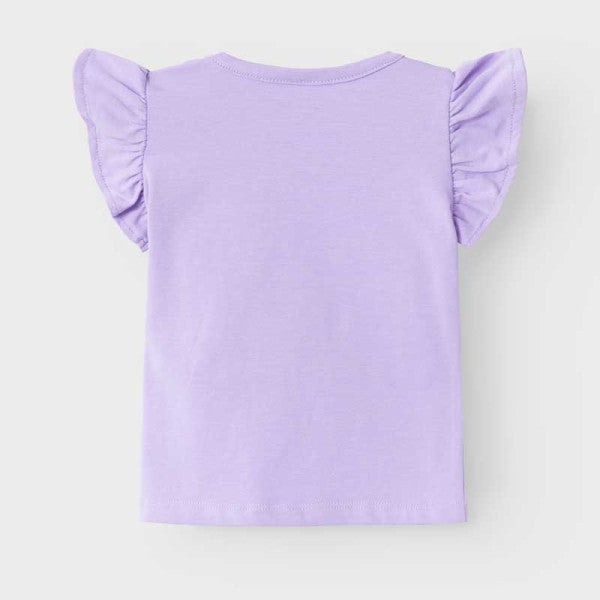 Name it T-Shirt Seepferdchen purple