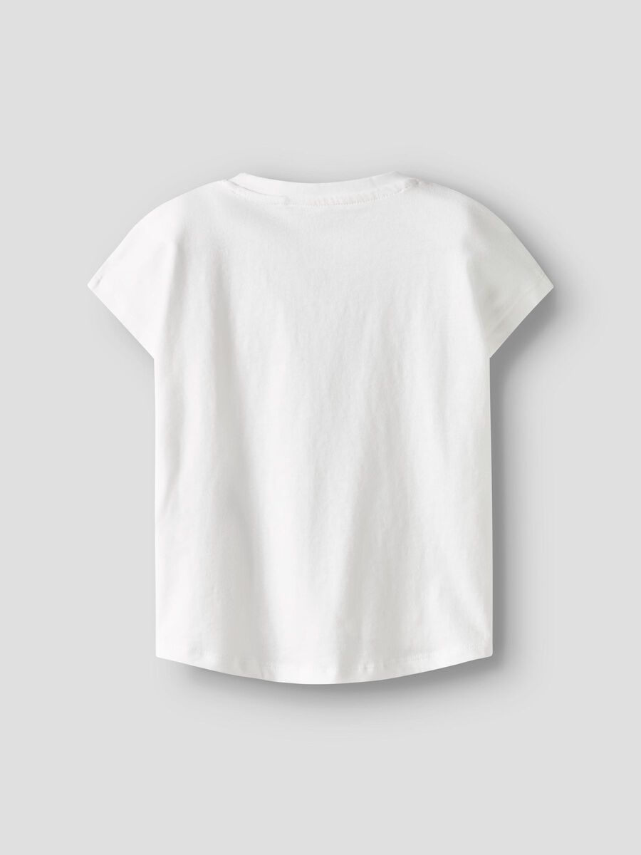 Name it T-Shirt Melone weiß