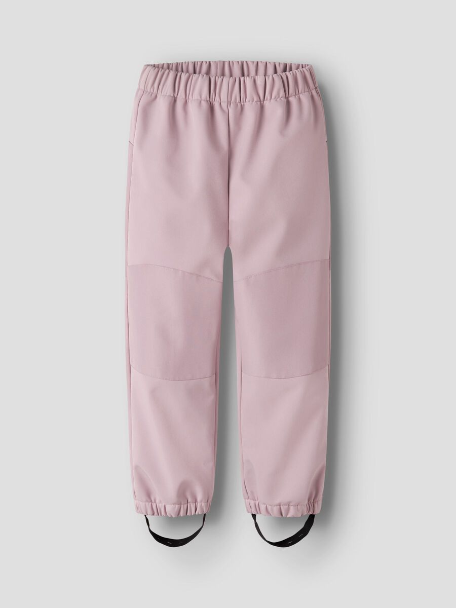 Name it Magic Softshellhose Floral lilac