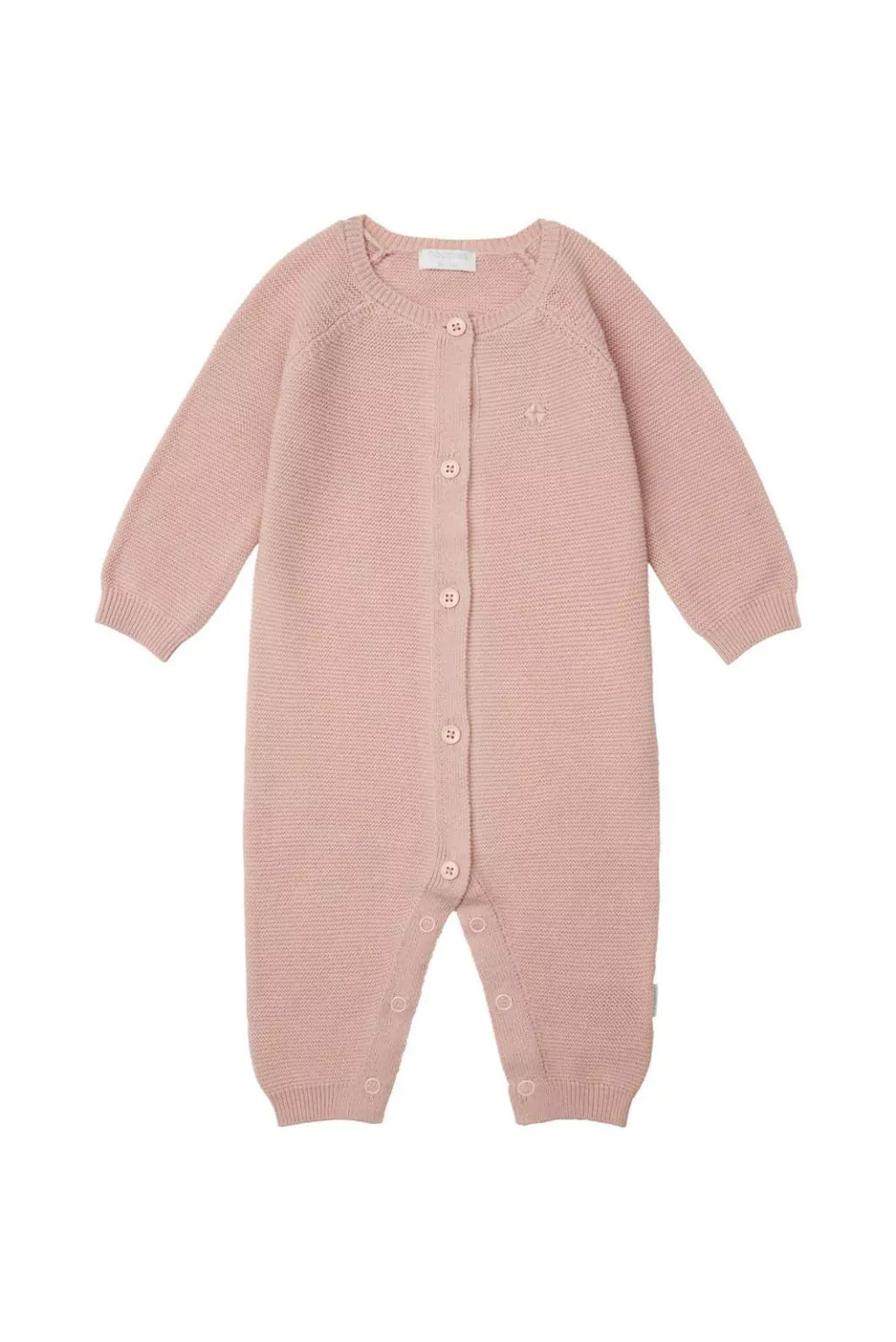 Noppies Baby Strick Strampler Rose Smoke
