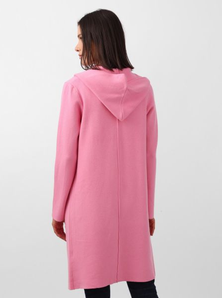 Zwillingsherz Strickjacke "Janina Basic" rosapink