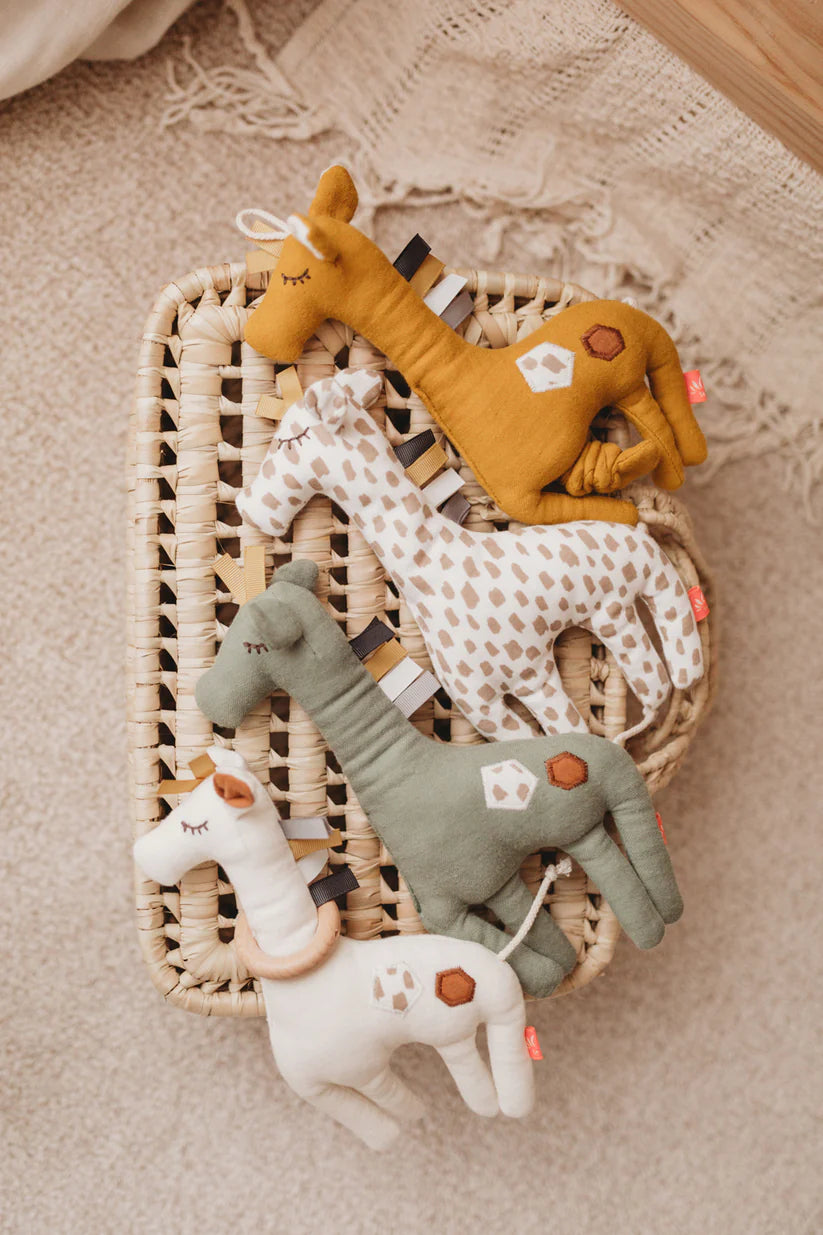 Kikadu Greifling Giraffe oliv