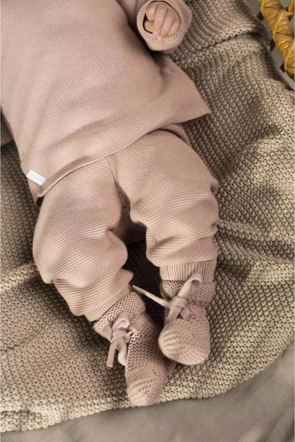 Noppies Baby Strickhose Rose Smoke