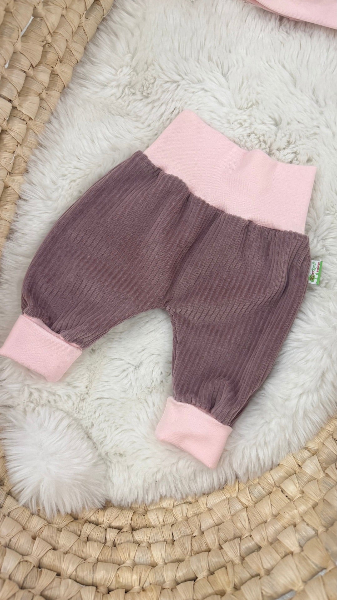 MitwachsSet für Babys - Cord Nicky woodrose