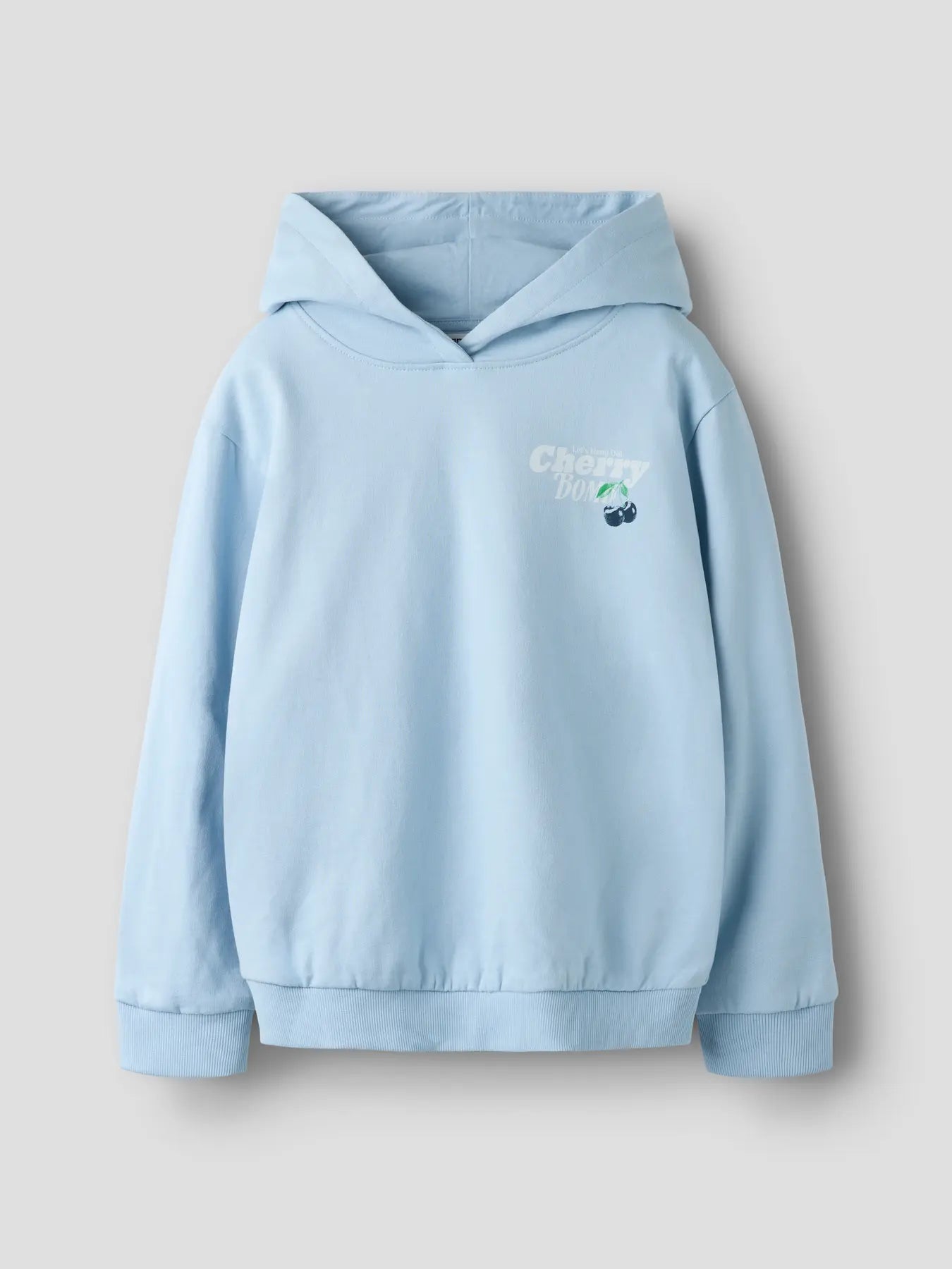 Name it Sweat Hoodie Mon Cherry babyblau