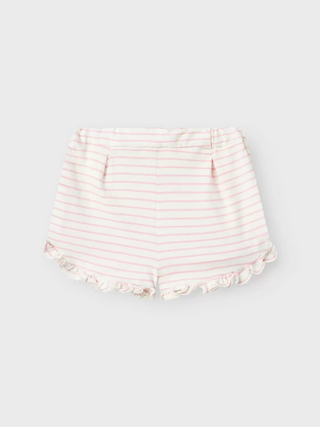 Name it Shorts Streifen rosa/weiß