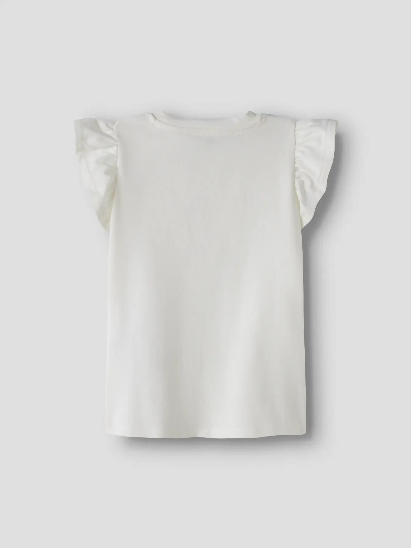 Name it T-Shirt Glitzer Erdbeere cloud dancer