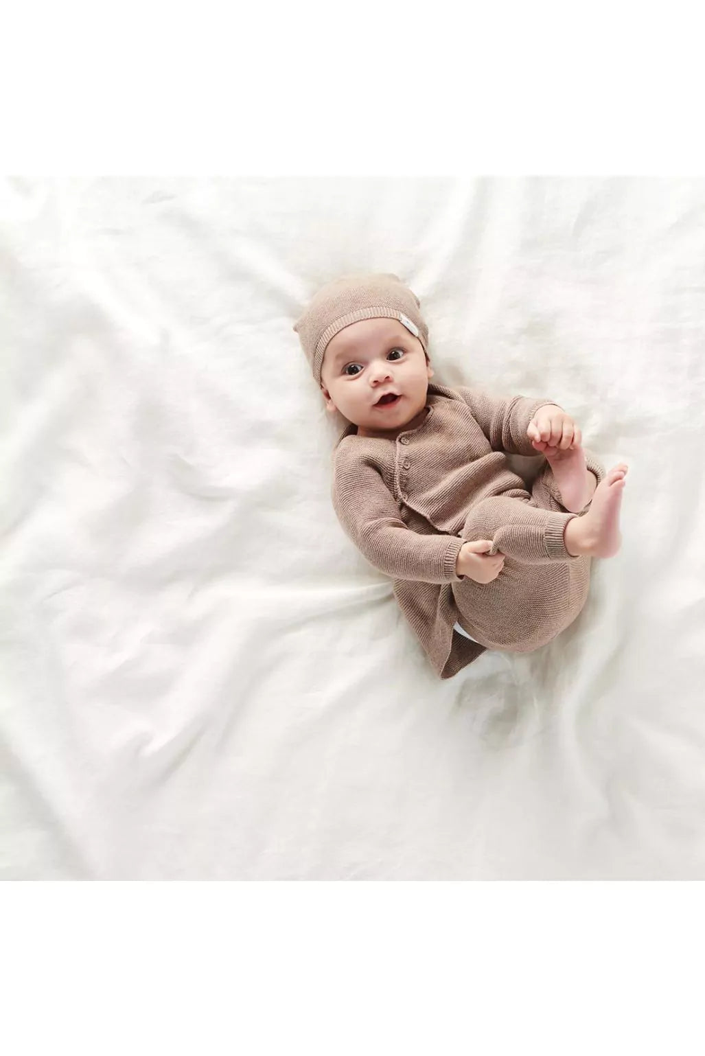Noppies Baby Strickjacke Taupe Melange