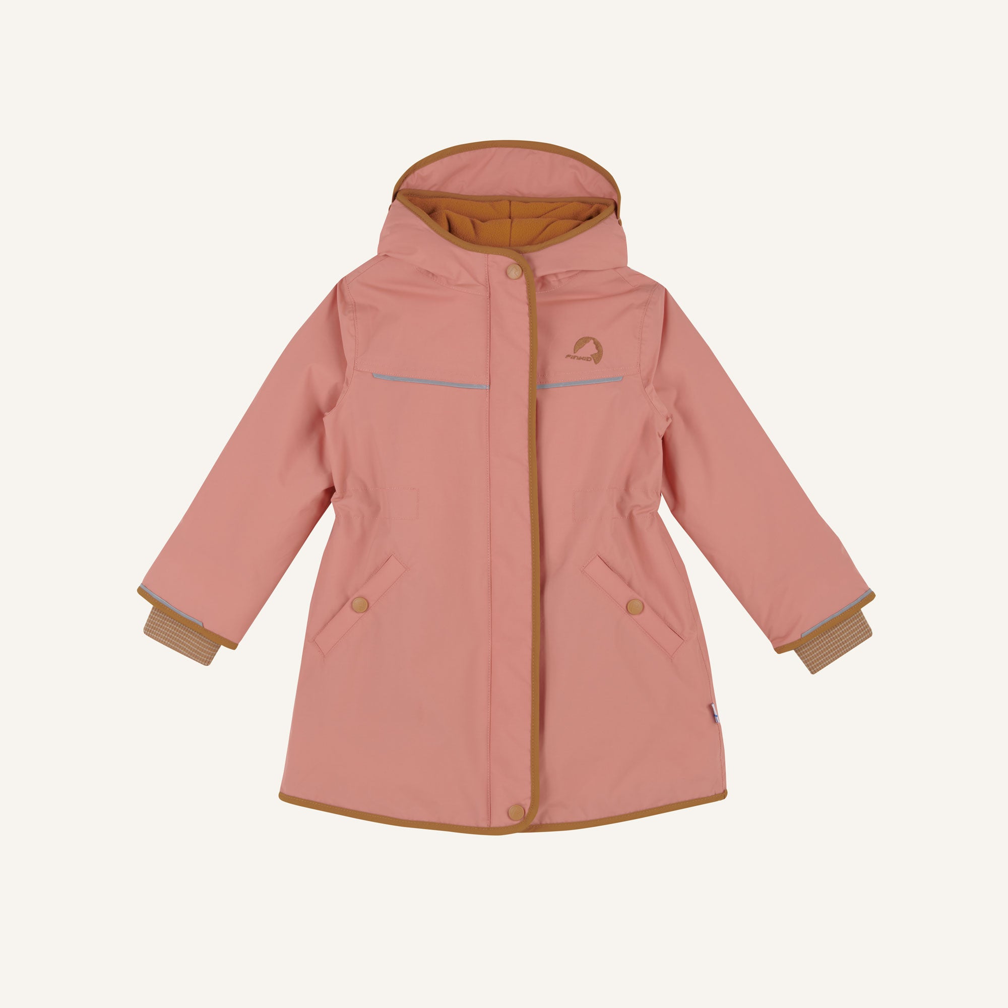 Finkid MILLA Wintermantel terra cotta/almond