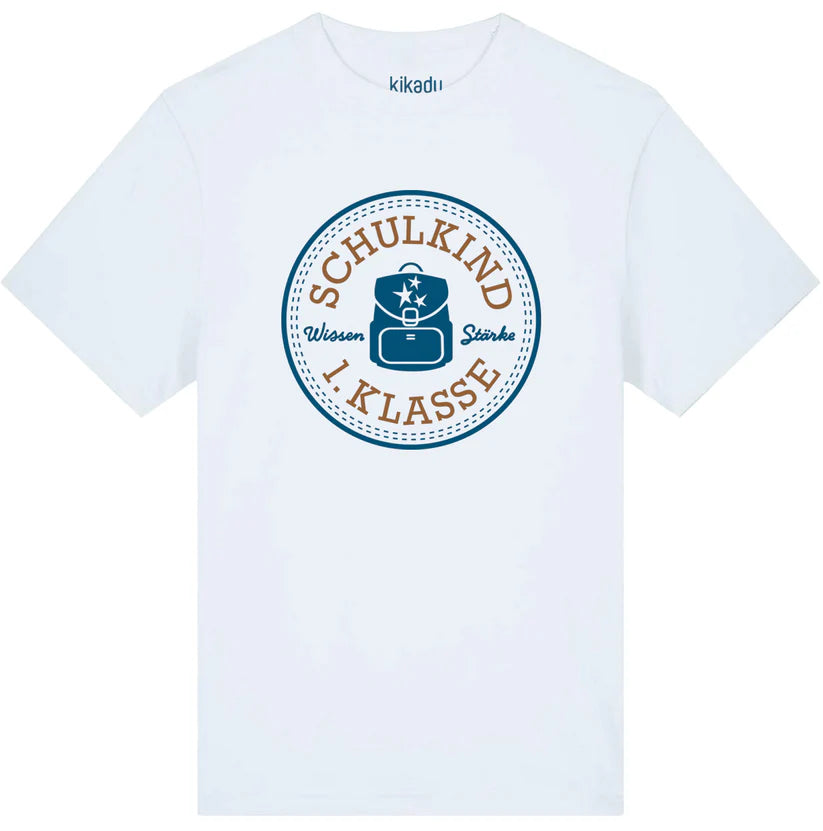 Kikadu Schulkind T-Shirt petrol 116-128
