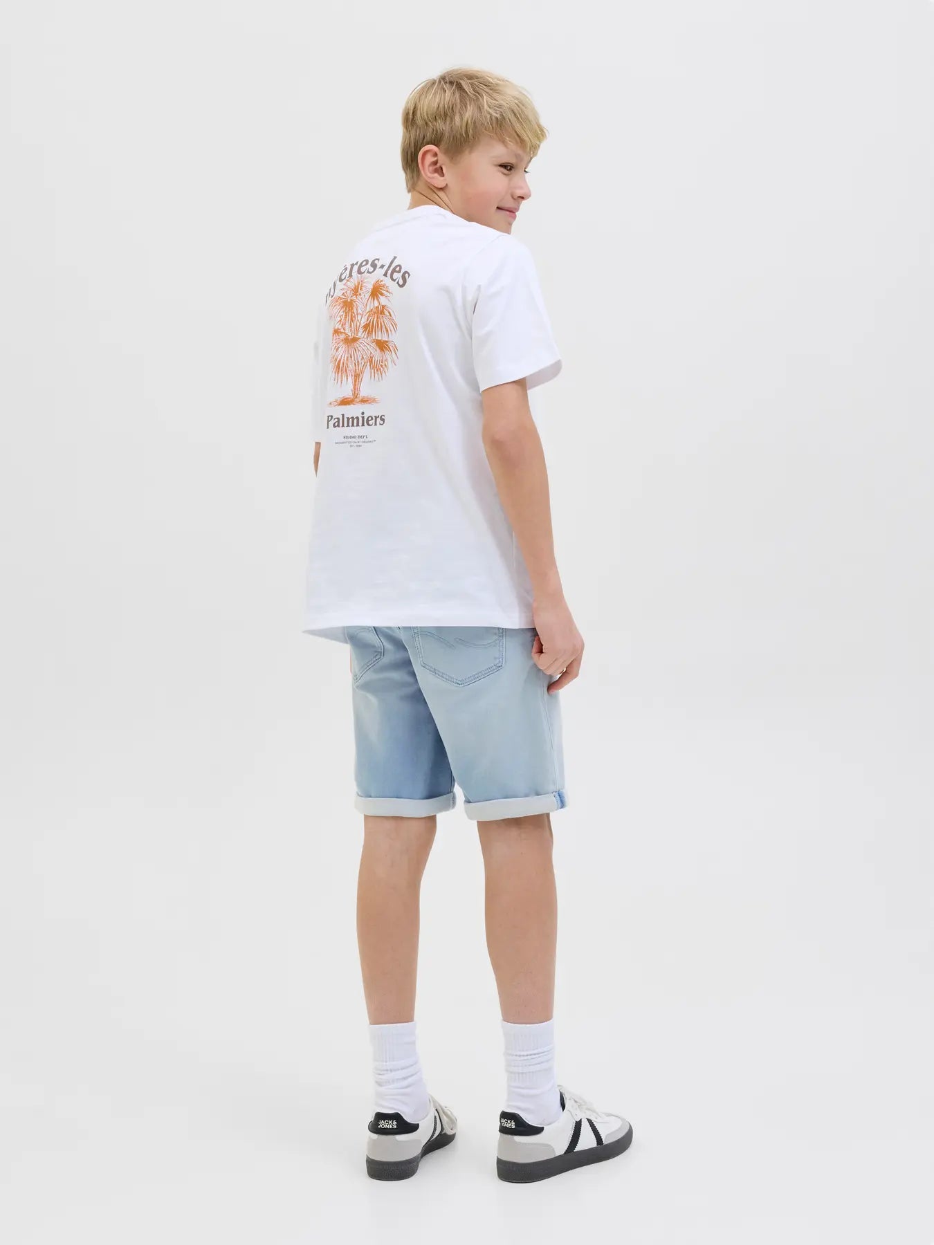 Jacke & Jones Junior Jeans Shorts Rick blue denim