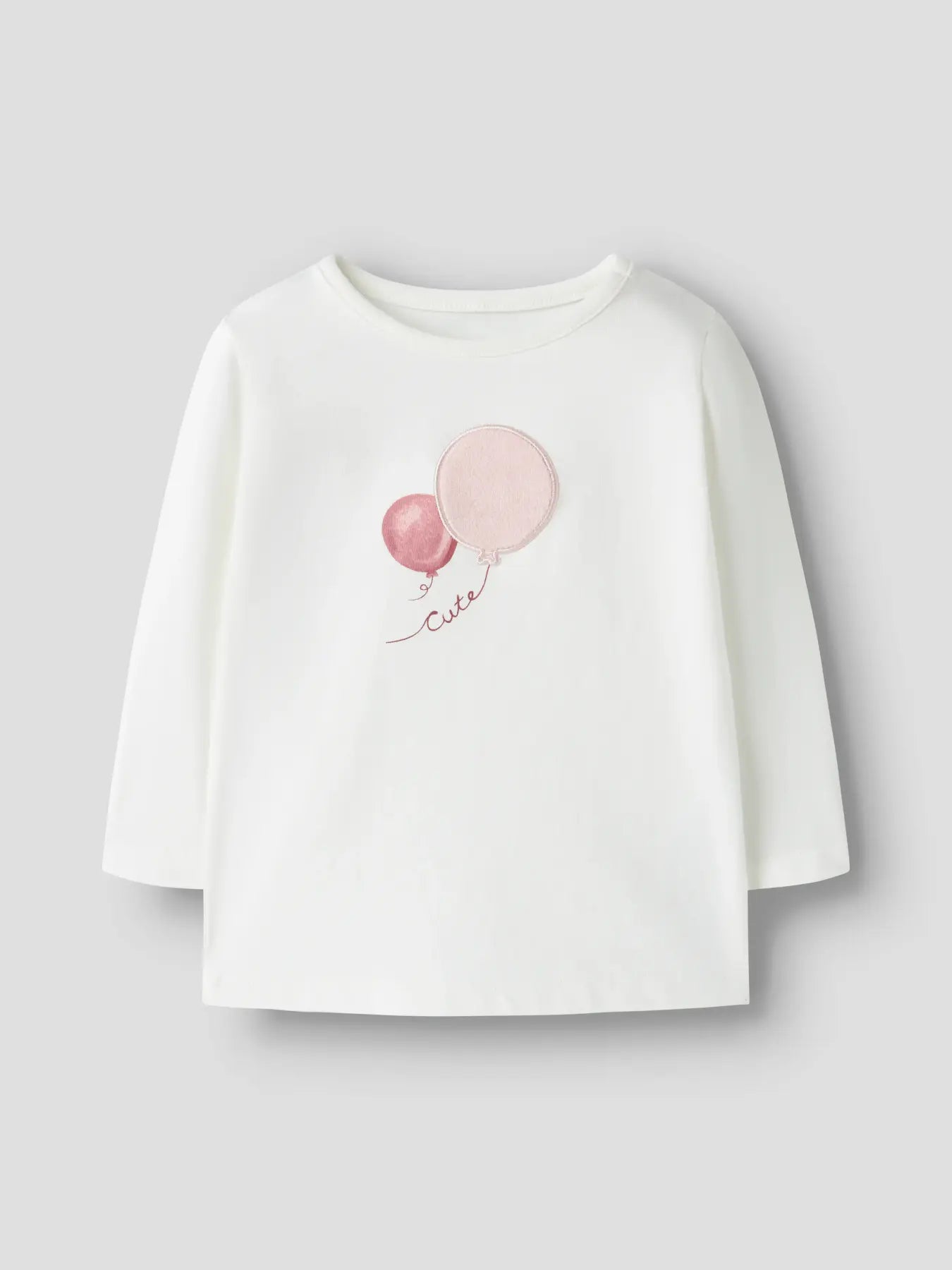 Name it Langarmshirt Cute cloud dancer