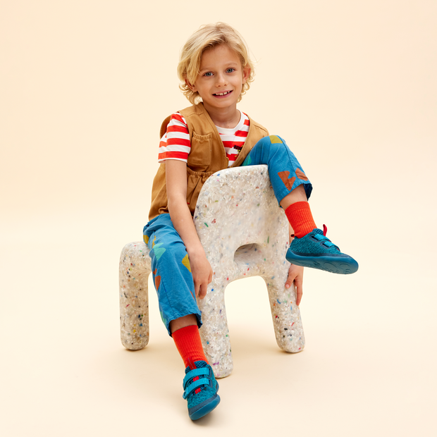 Affenzahn Barfuß Halbschuh Knit Happy Hai