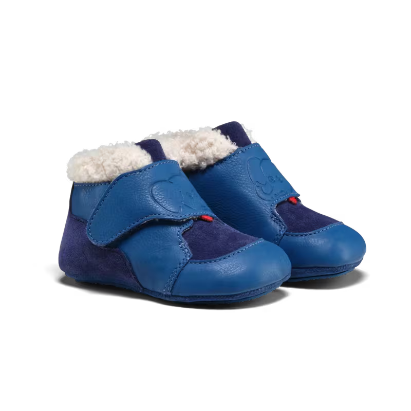 Affenzahn Krabbelschuh Leder Growy Elefant