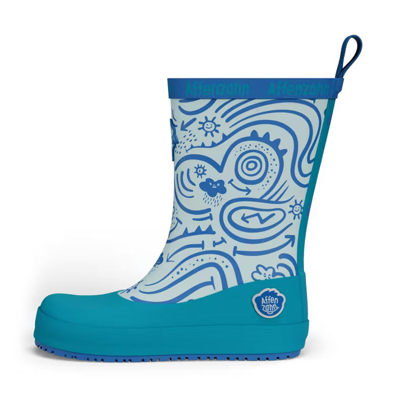 Affenzahn Gummistiefel Vegan Plashy Hai