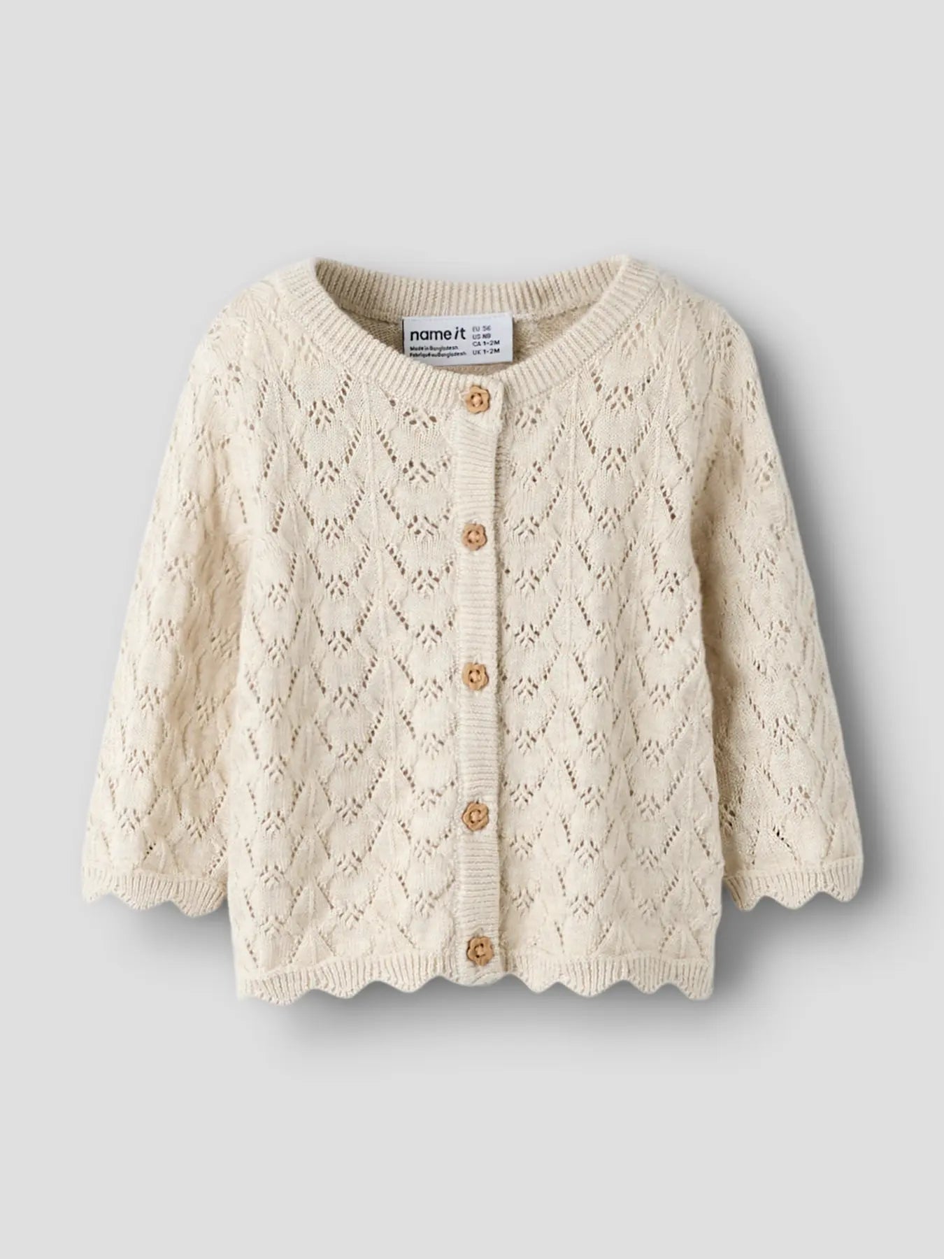 Name it Strickjacke beige