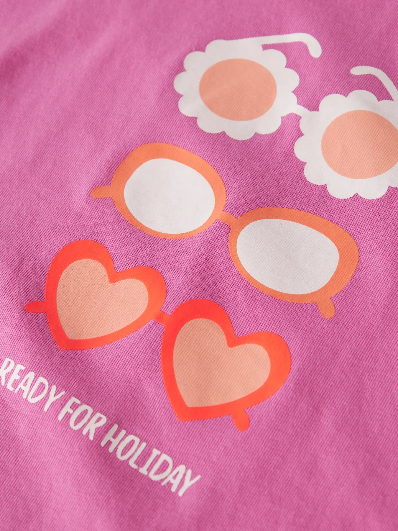 Name it T-Shirt Sonnenbrillen erdbeerpink