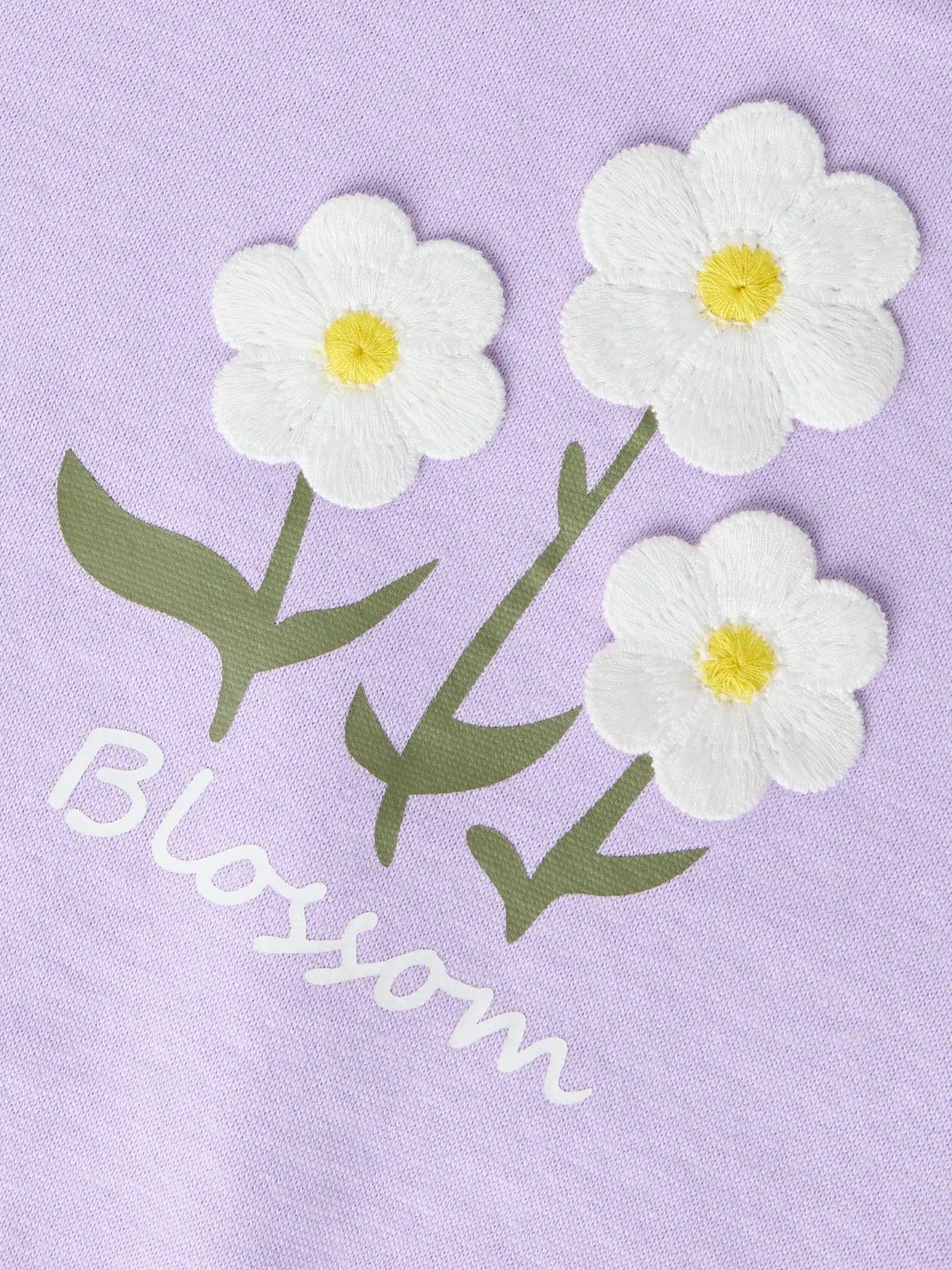 Name it Sweatshirt Blossom lavendel