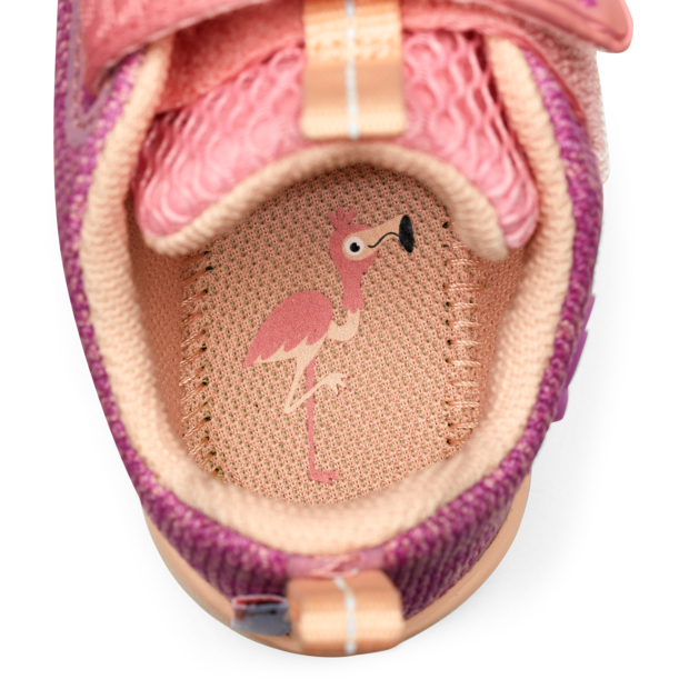Affenzahn Barfuß Halbschuh Knit Happy Flamingo
