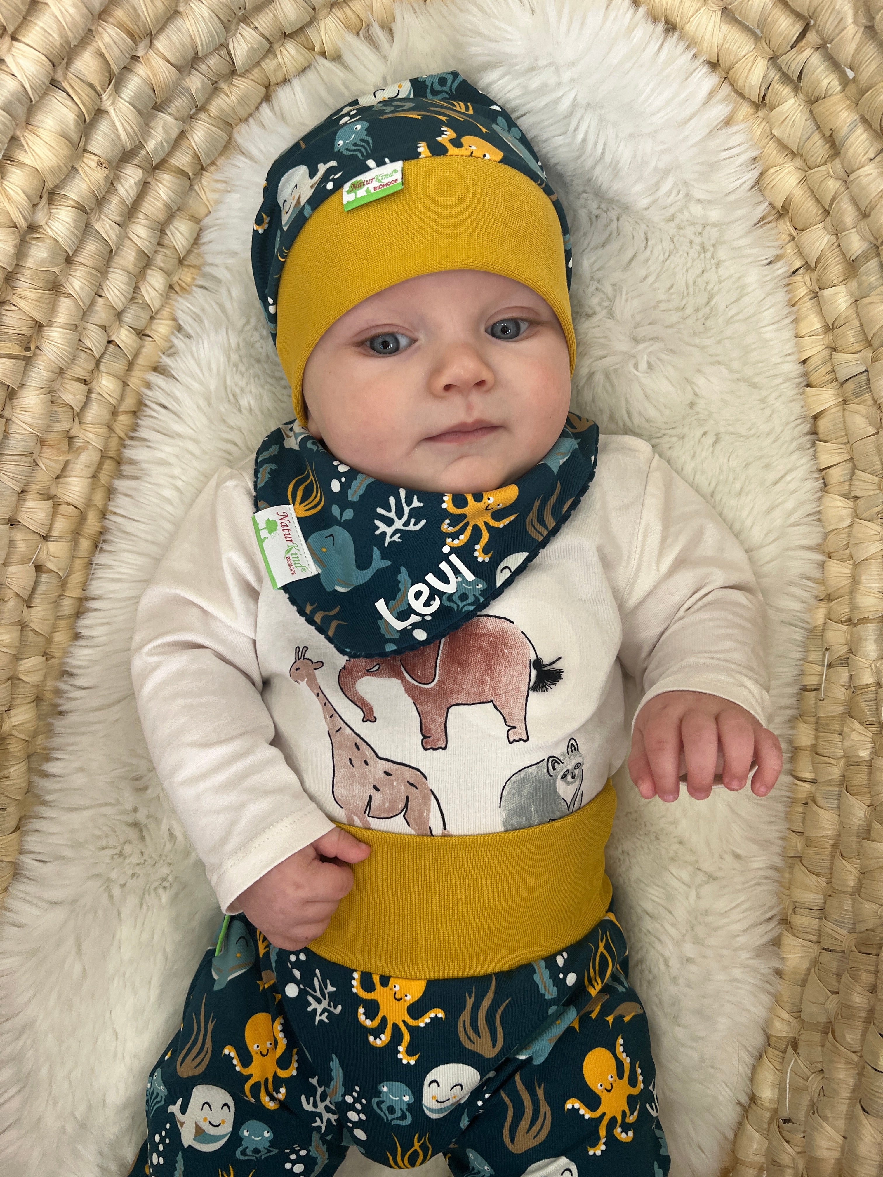 Bündchen Beanie Meerestiere