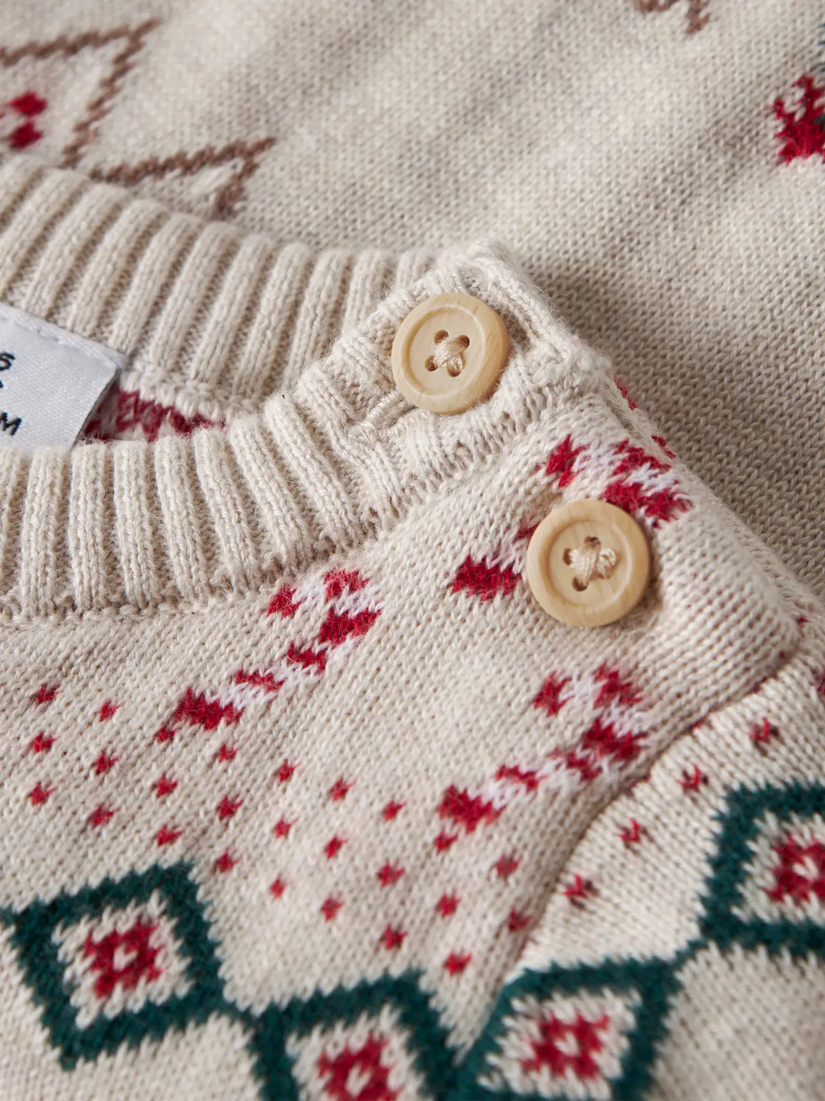 Name it XMAS Strickpullover beige