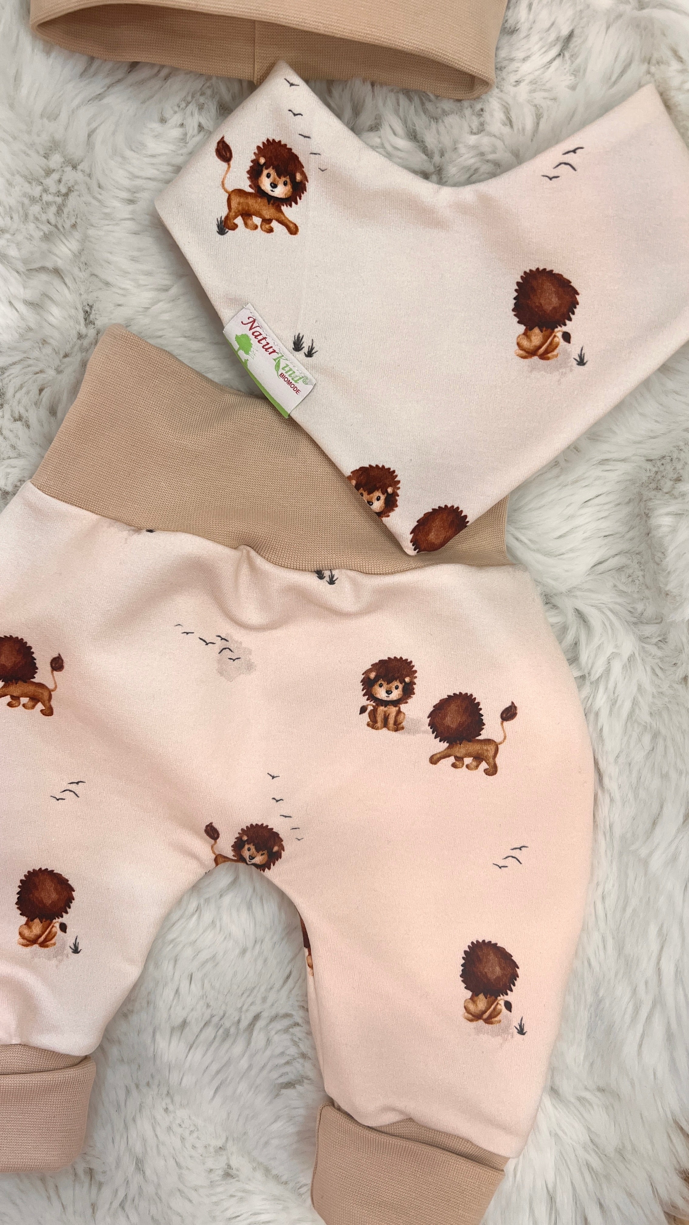 MitwachsSet für Babys - Vintage Löwe ★exklusiv★
