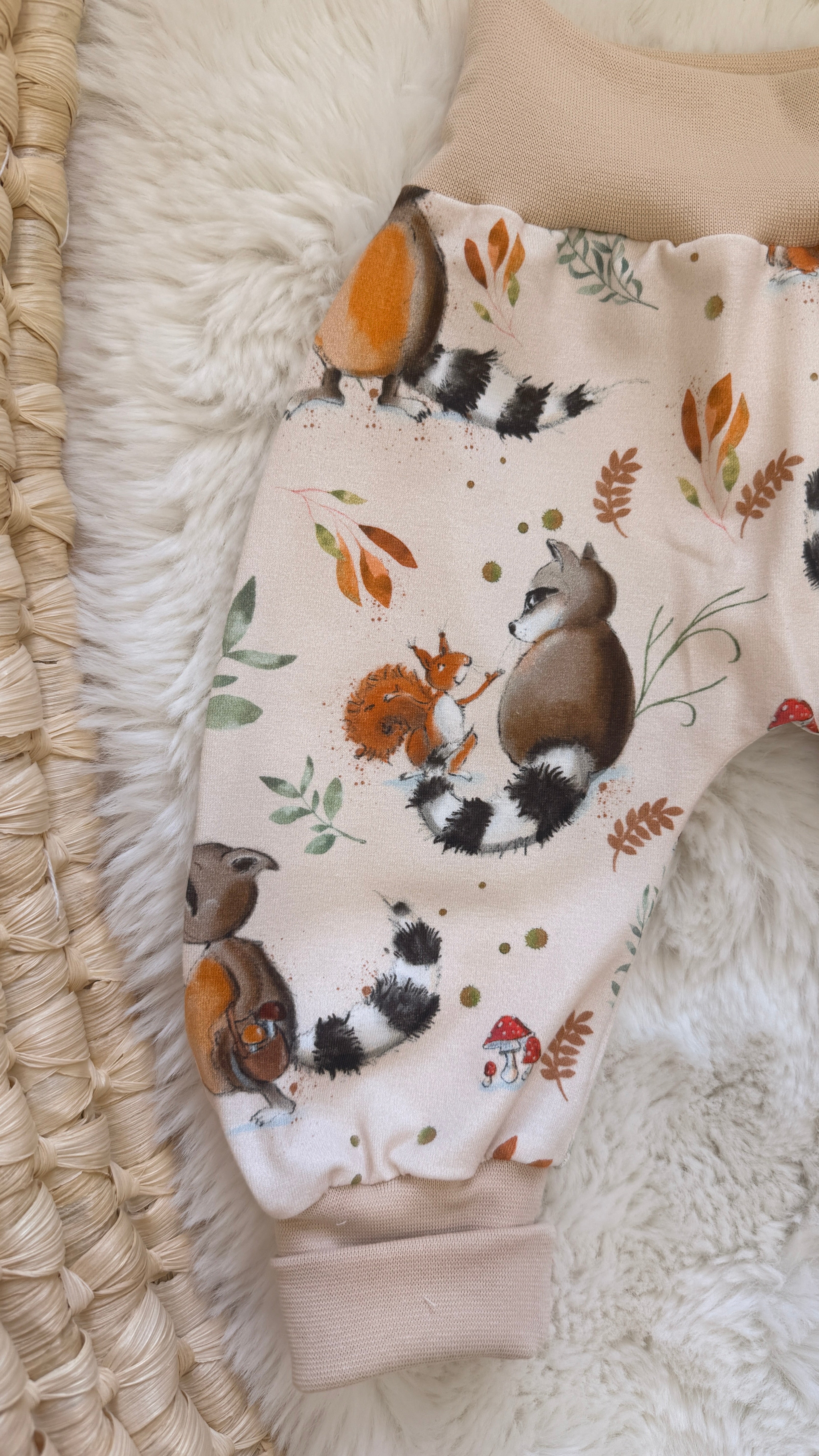 Mitwachshose Waschbär & Eichhörnchen