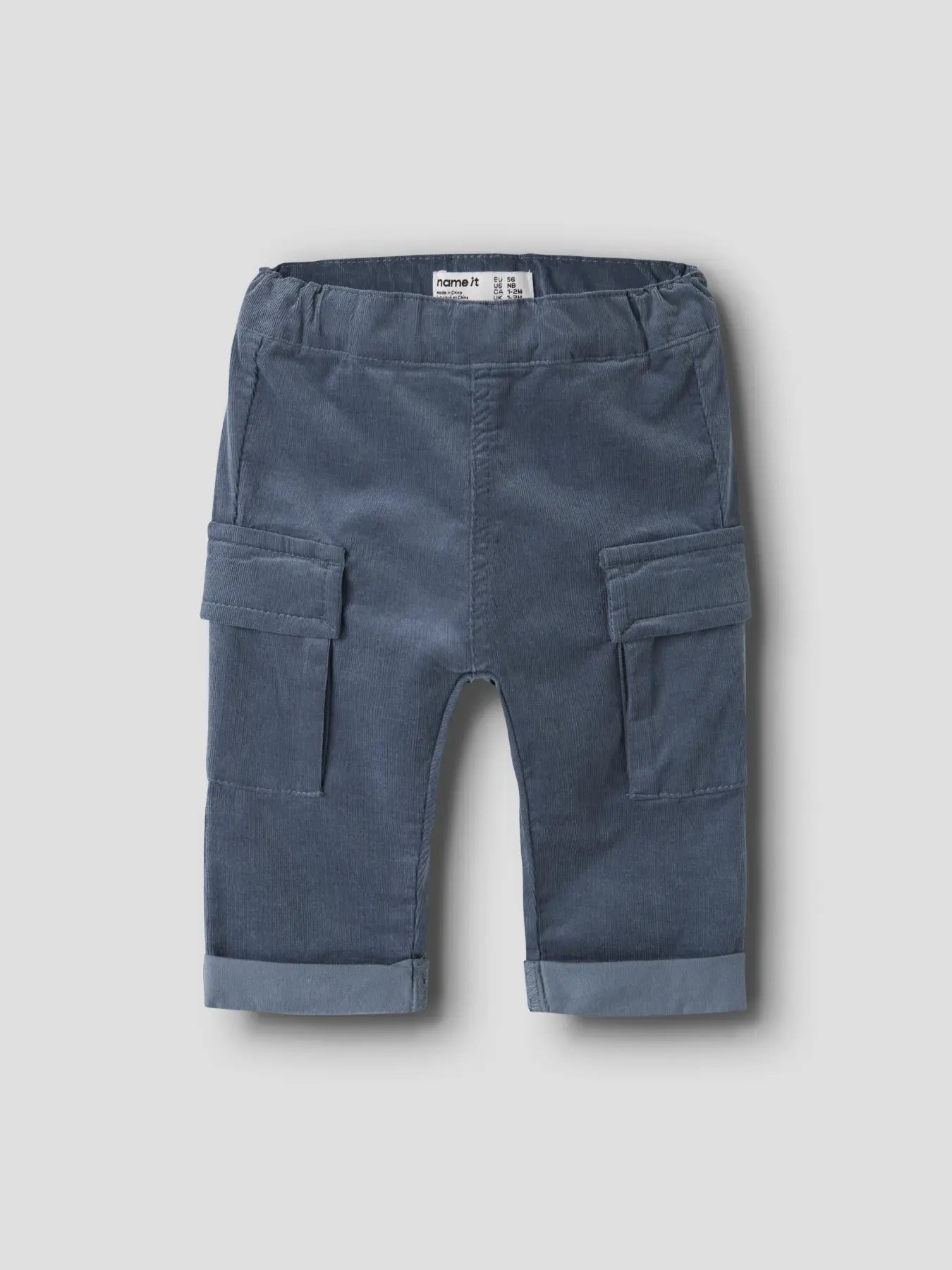 Name it Cargo Kordhose blue mirage