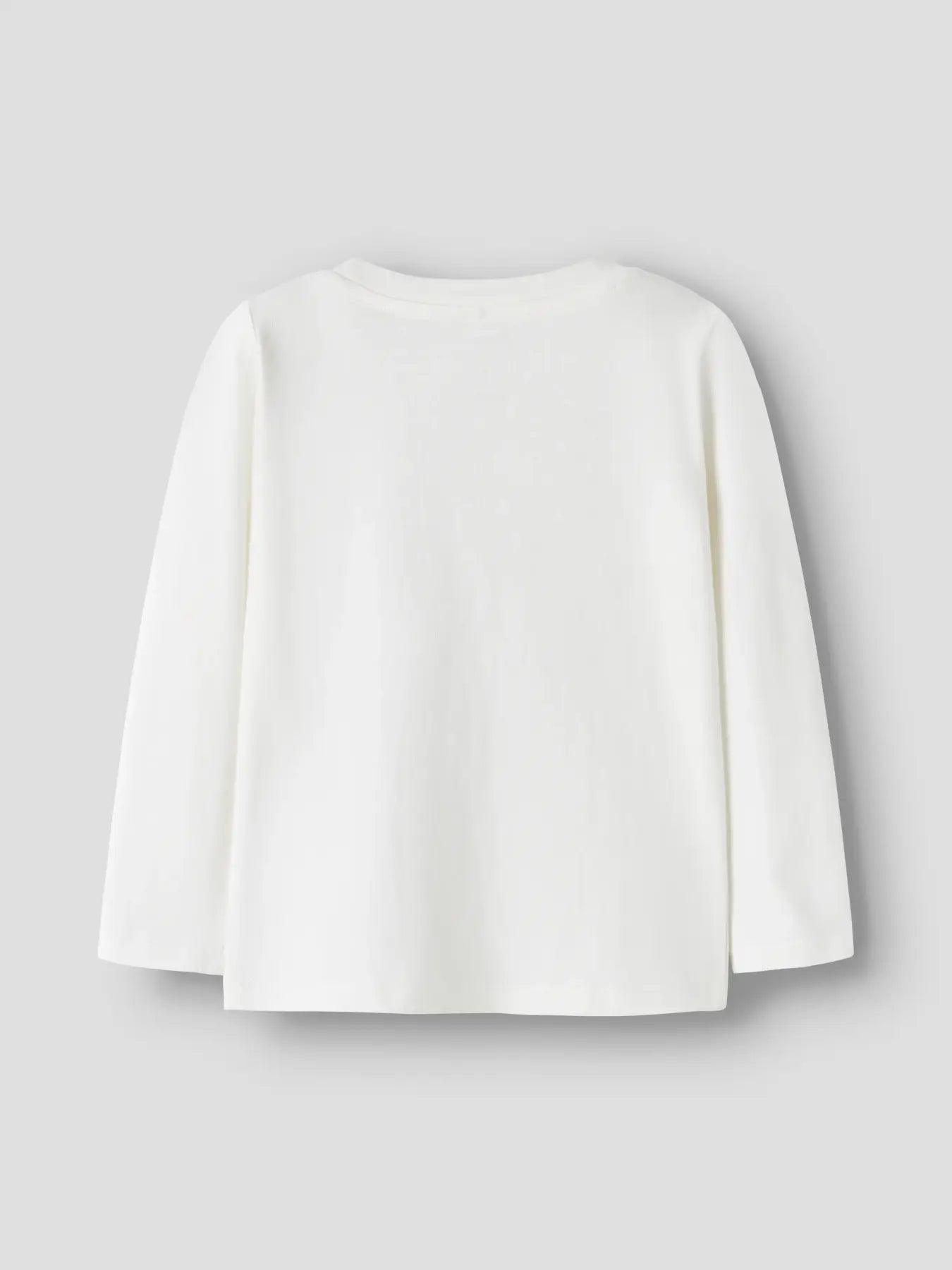Name it Langarmshirt Blumen cloud dancer