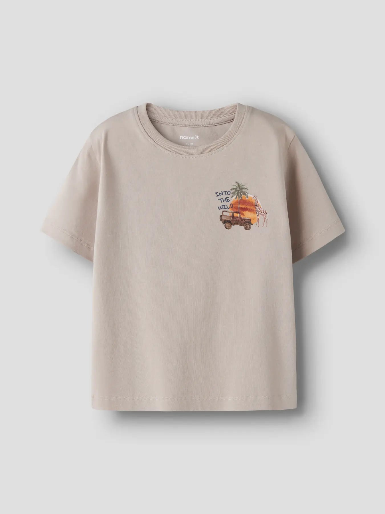 Name it T-Shirt Into The Wild chateau gray