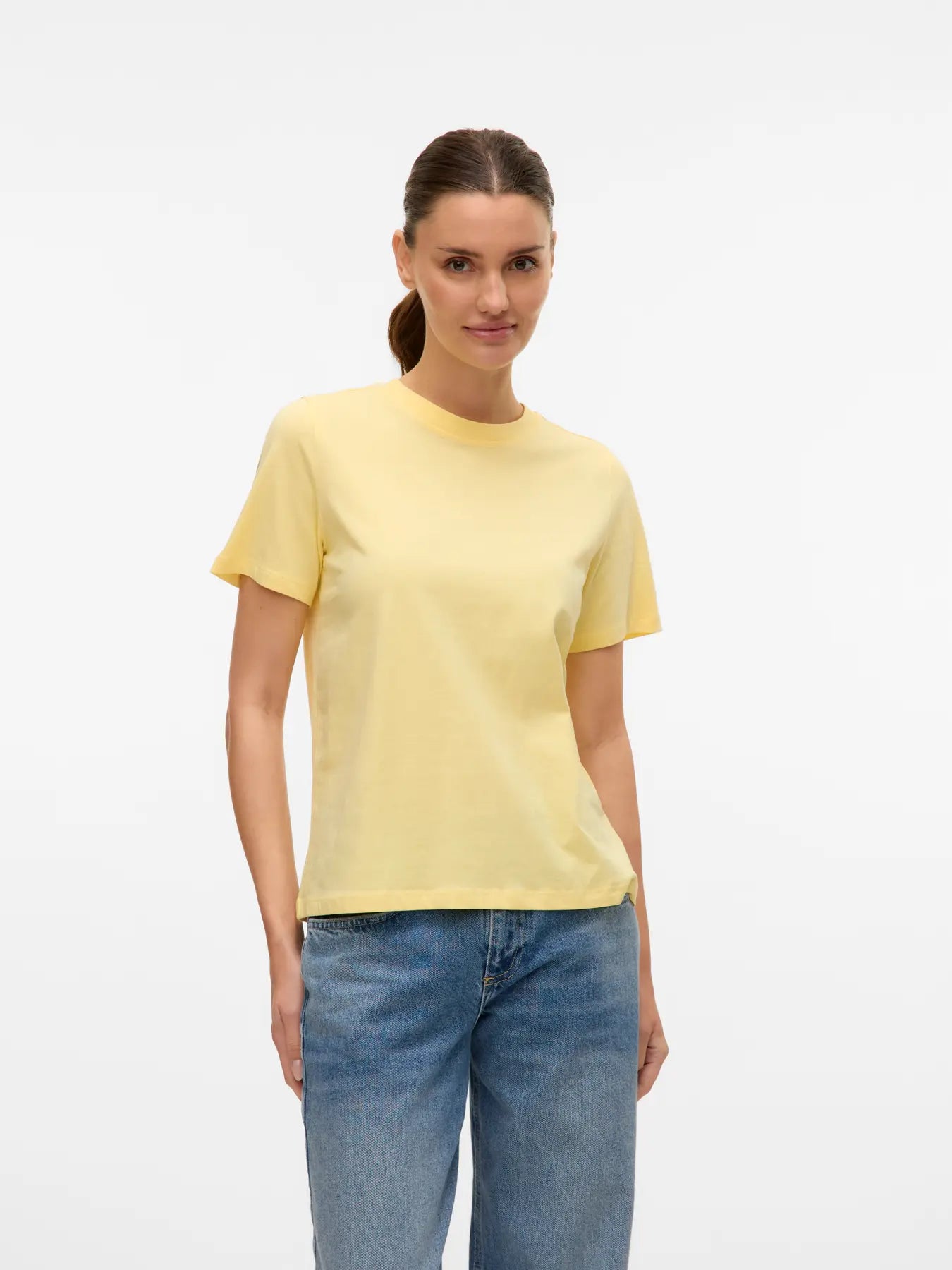 Vero Moda T-Shirt Lemon Meringue