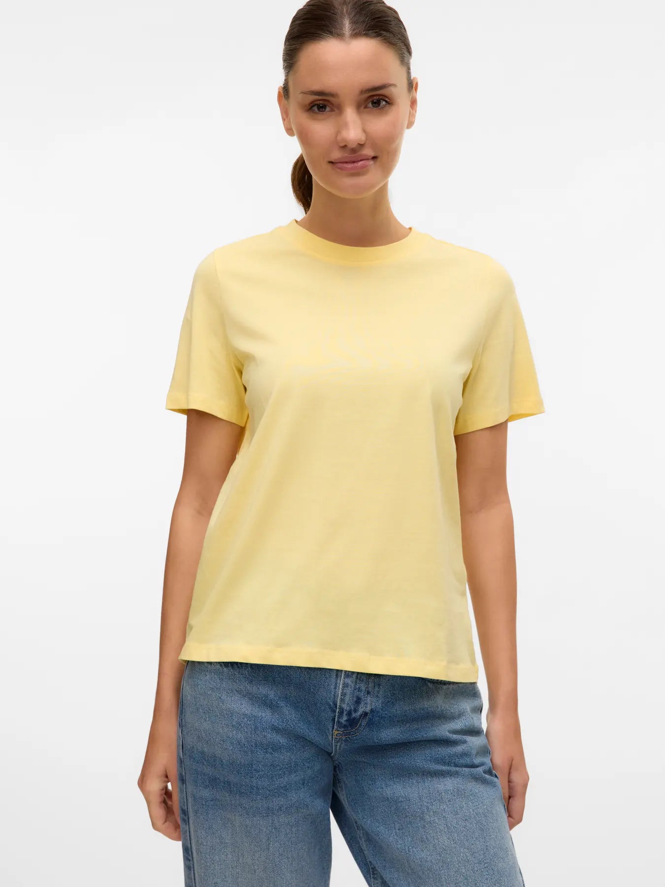 Vero Moda T-Shirt Lemon Meringue