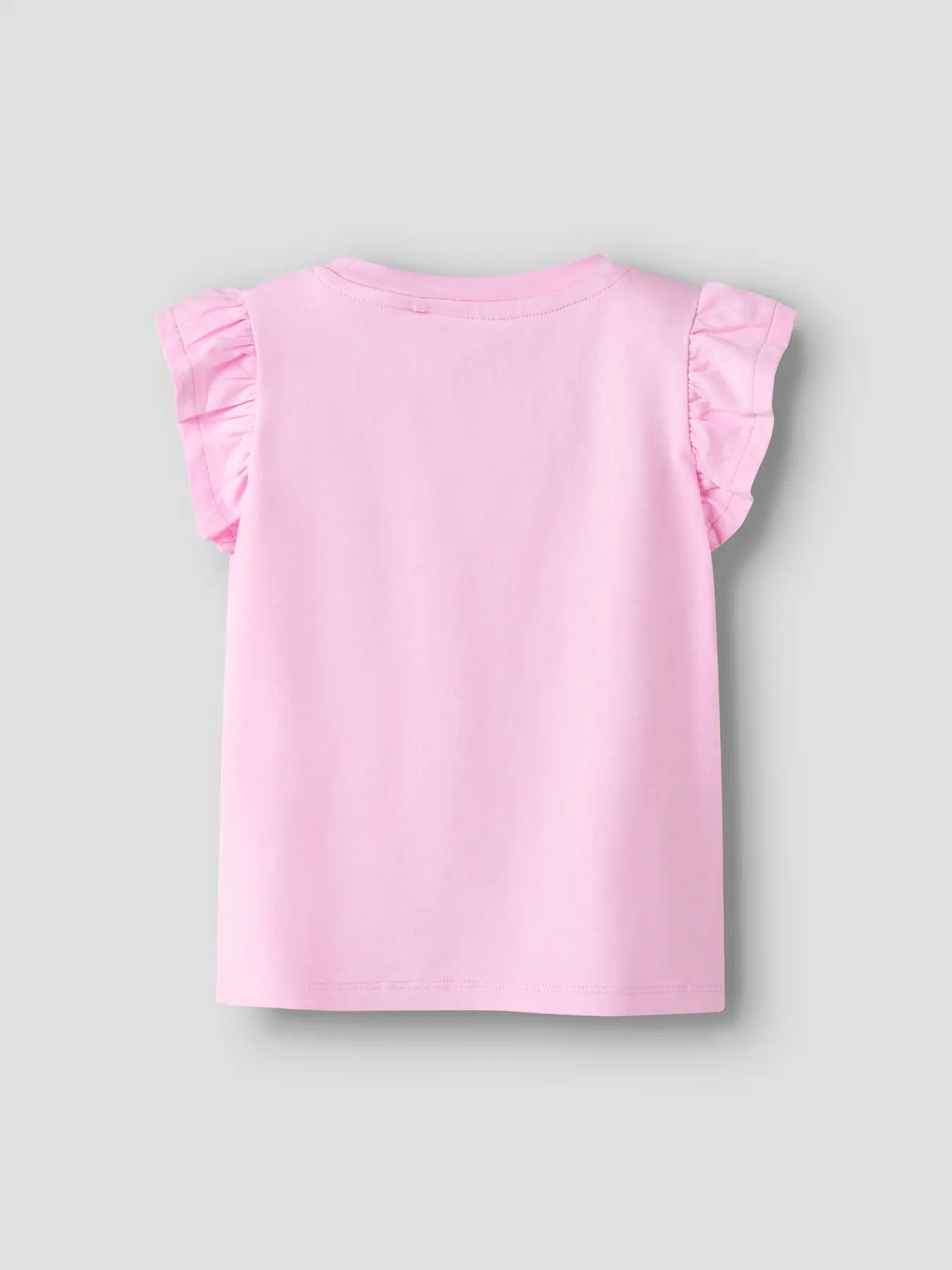 Name it T-Shirt Glitzer Zitrone zartrosa