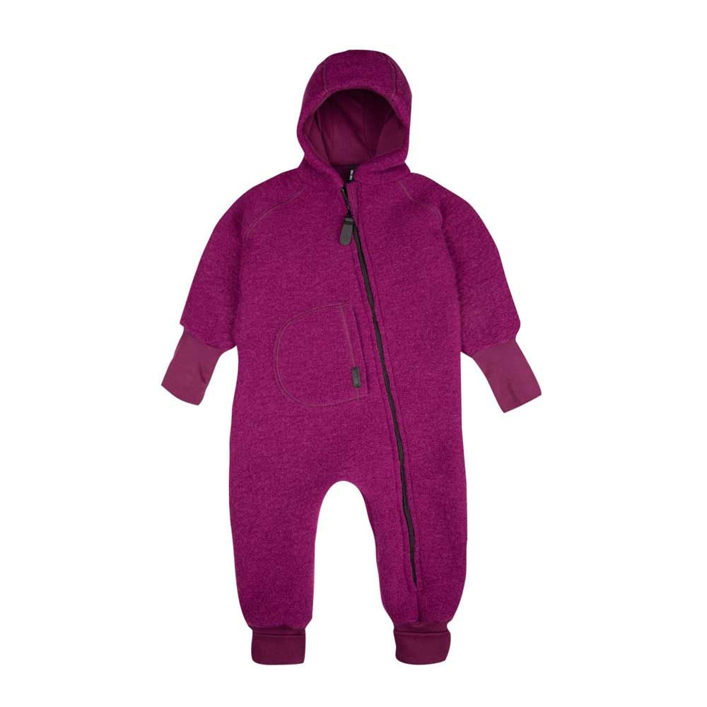Pure Pure Woll Walk Overall purple wine