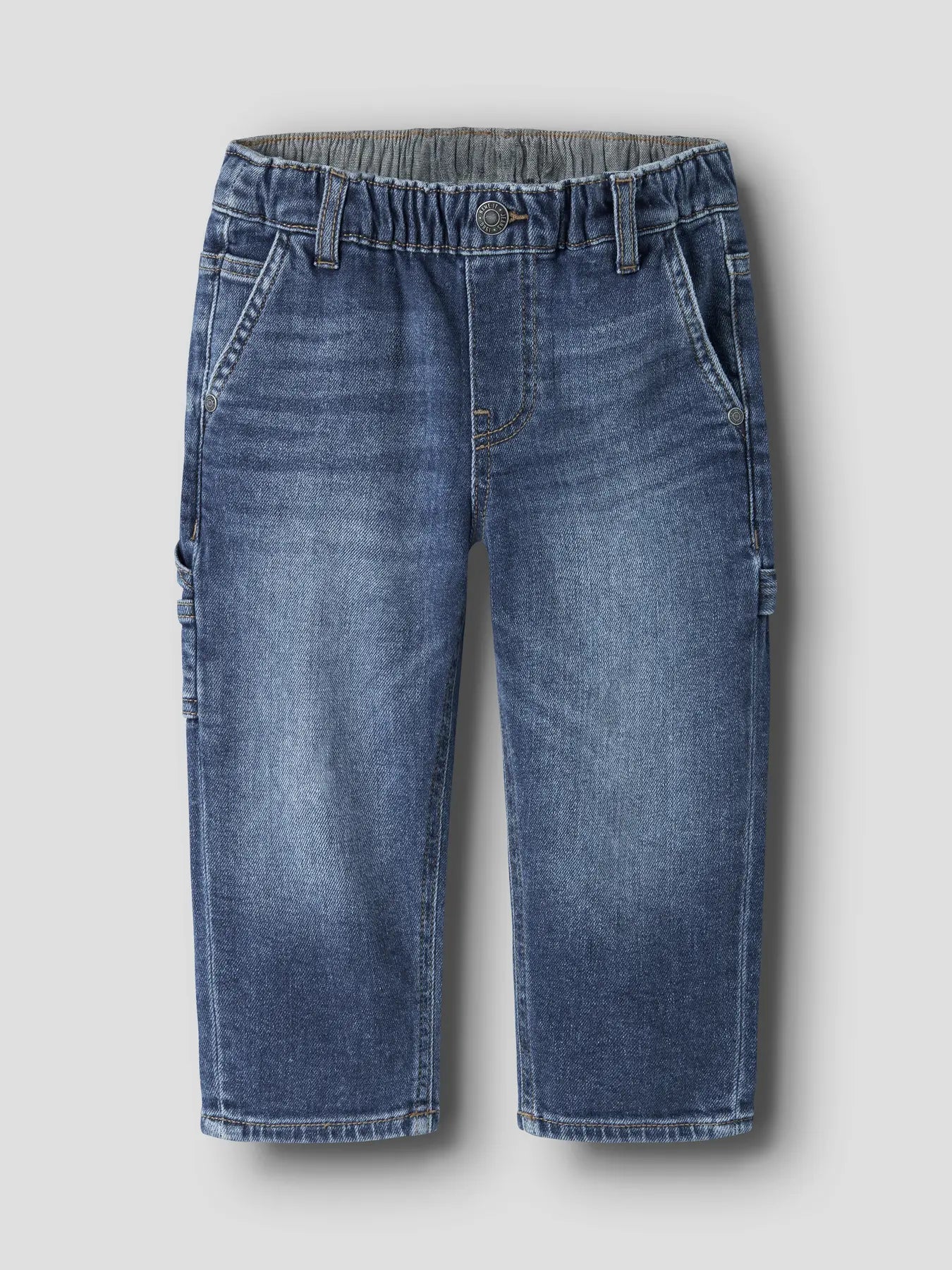 Name it Tapered Fit Jeans Dark Blue Denim