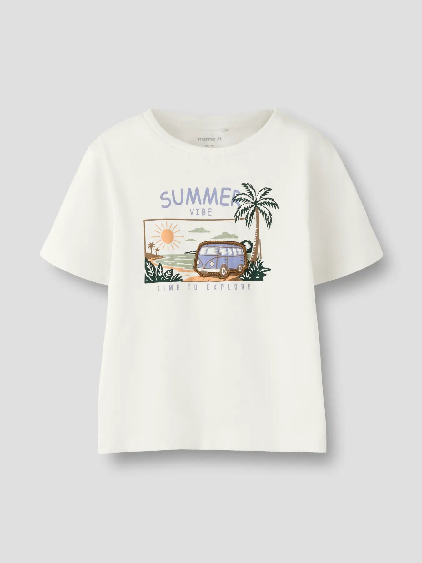 Name it T-Shirt Summer Vibe cloud dancer