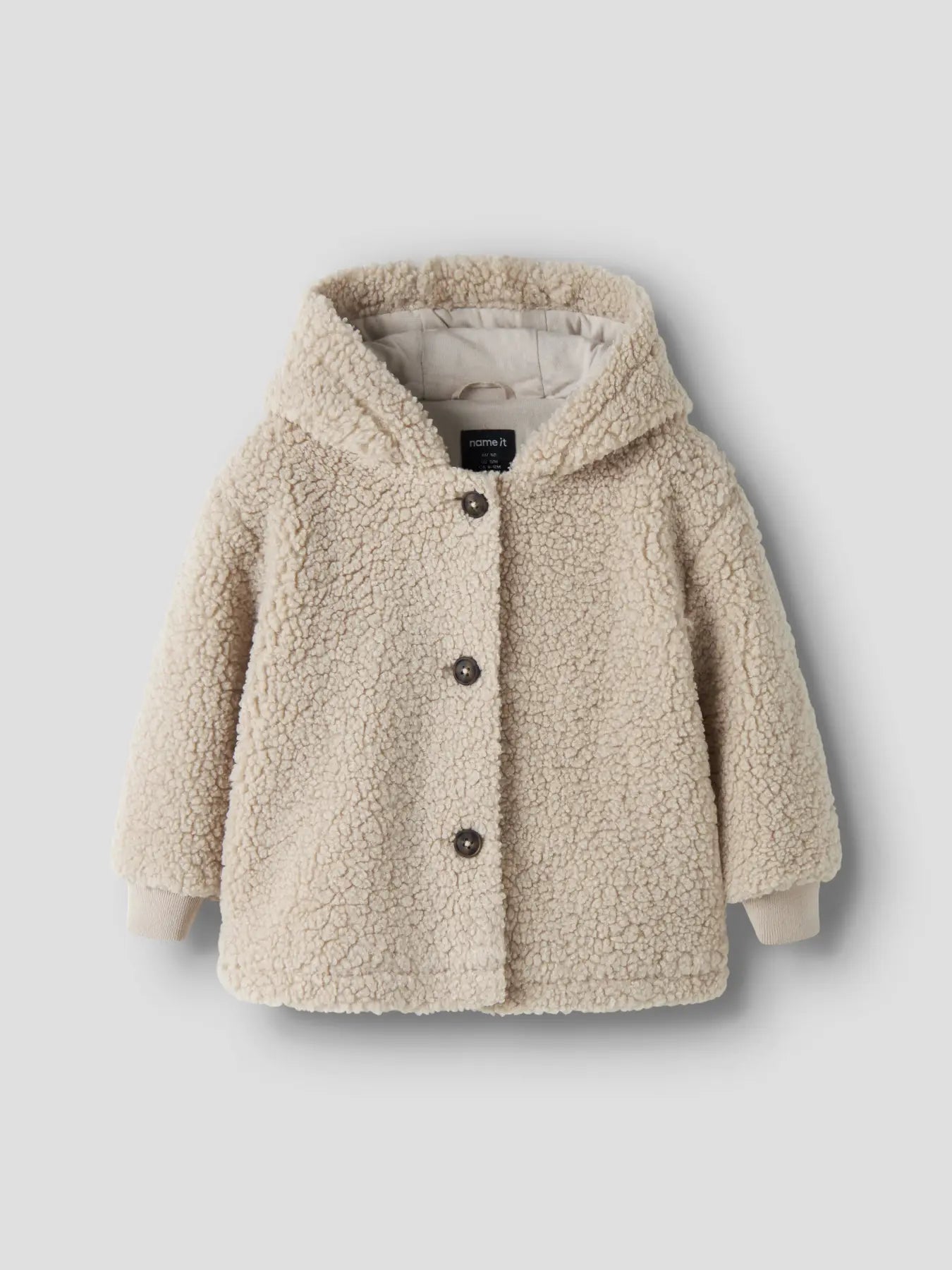 Name it Teddy Jacke beige