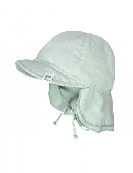 Maximo Schildmütze mit Nackenschutz light mint