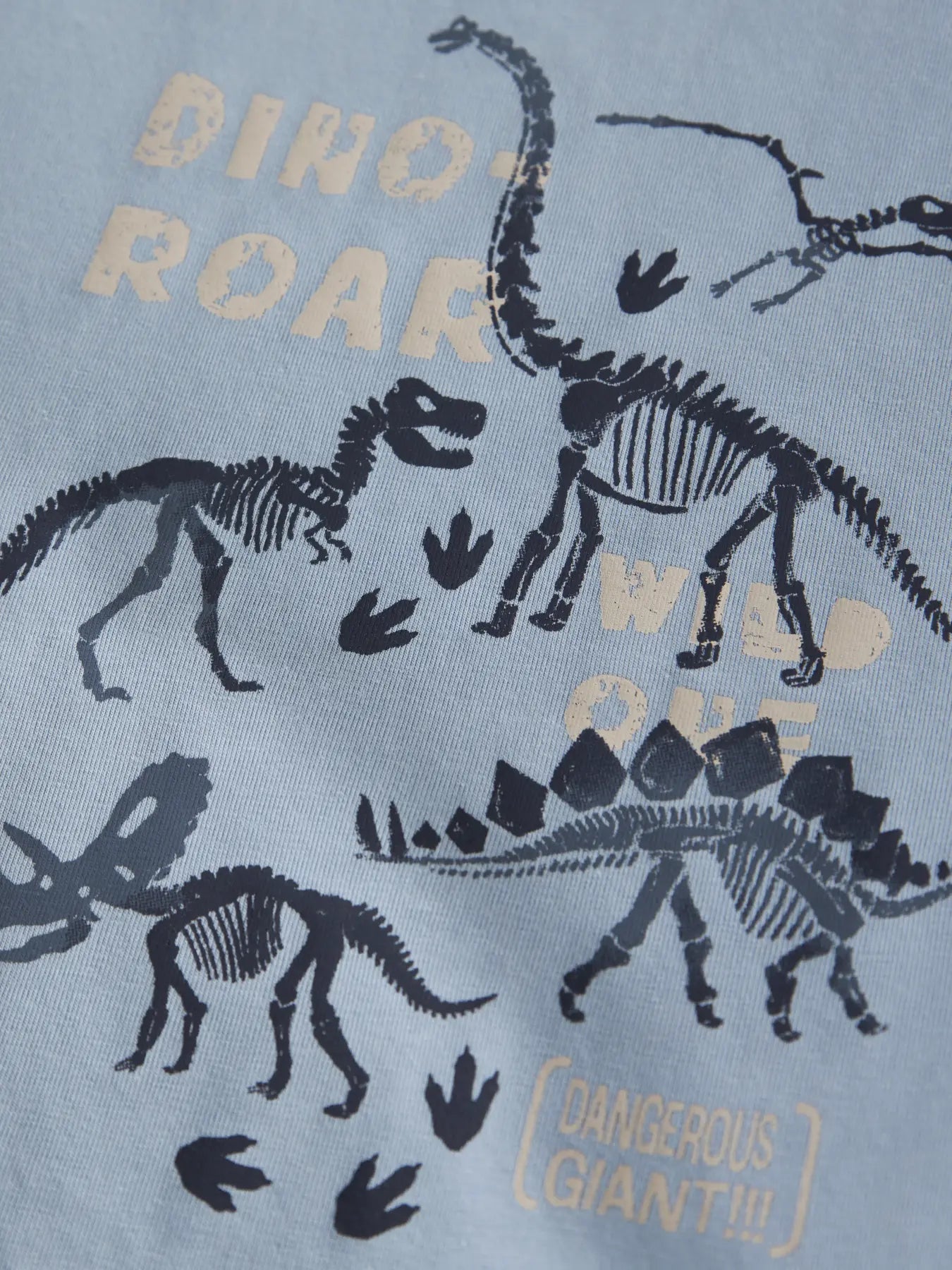 Name it T-Shirt Dinos blue fog