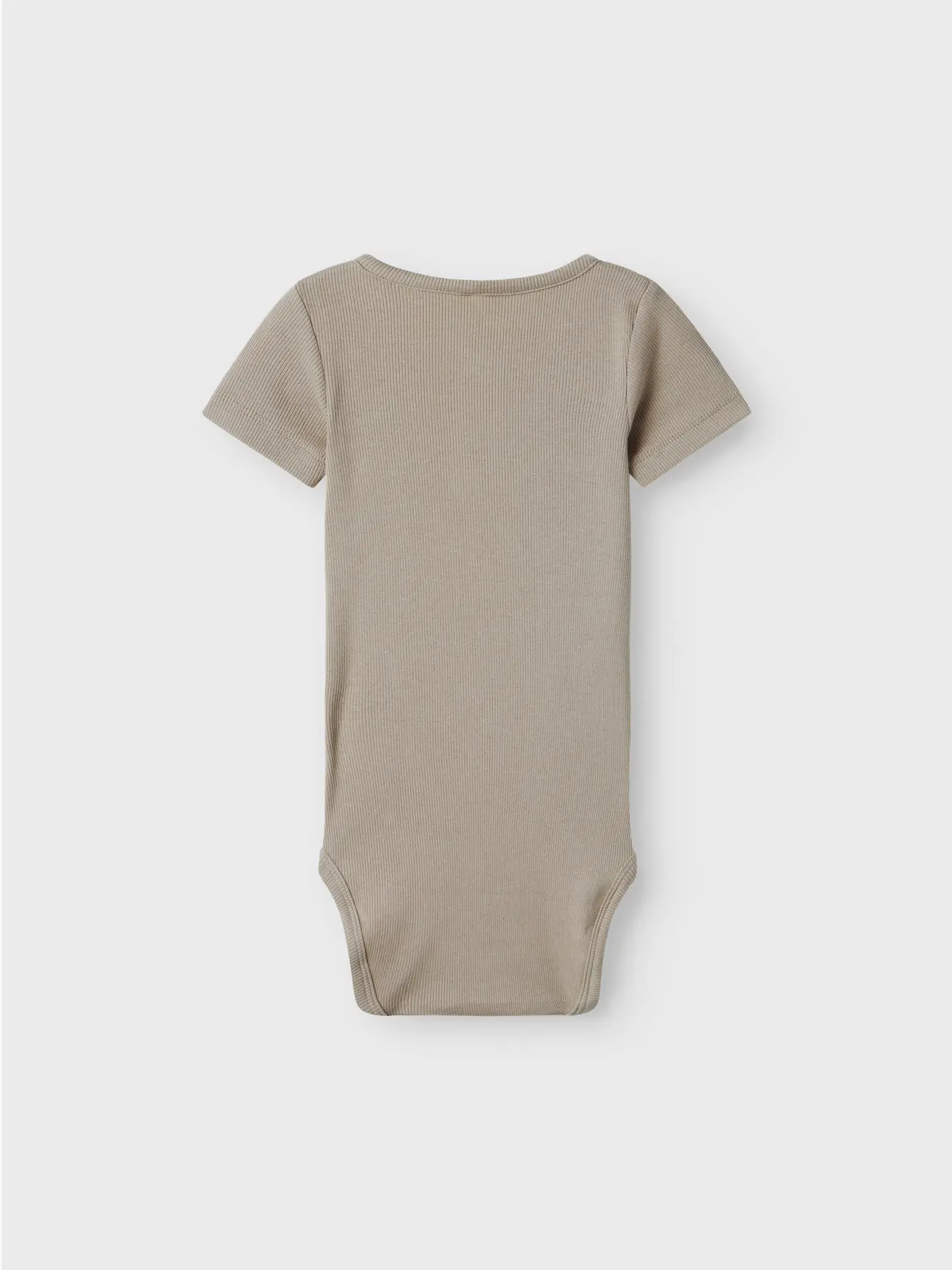 Name it kurzarm Rib Body beige