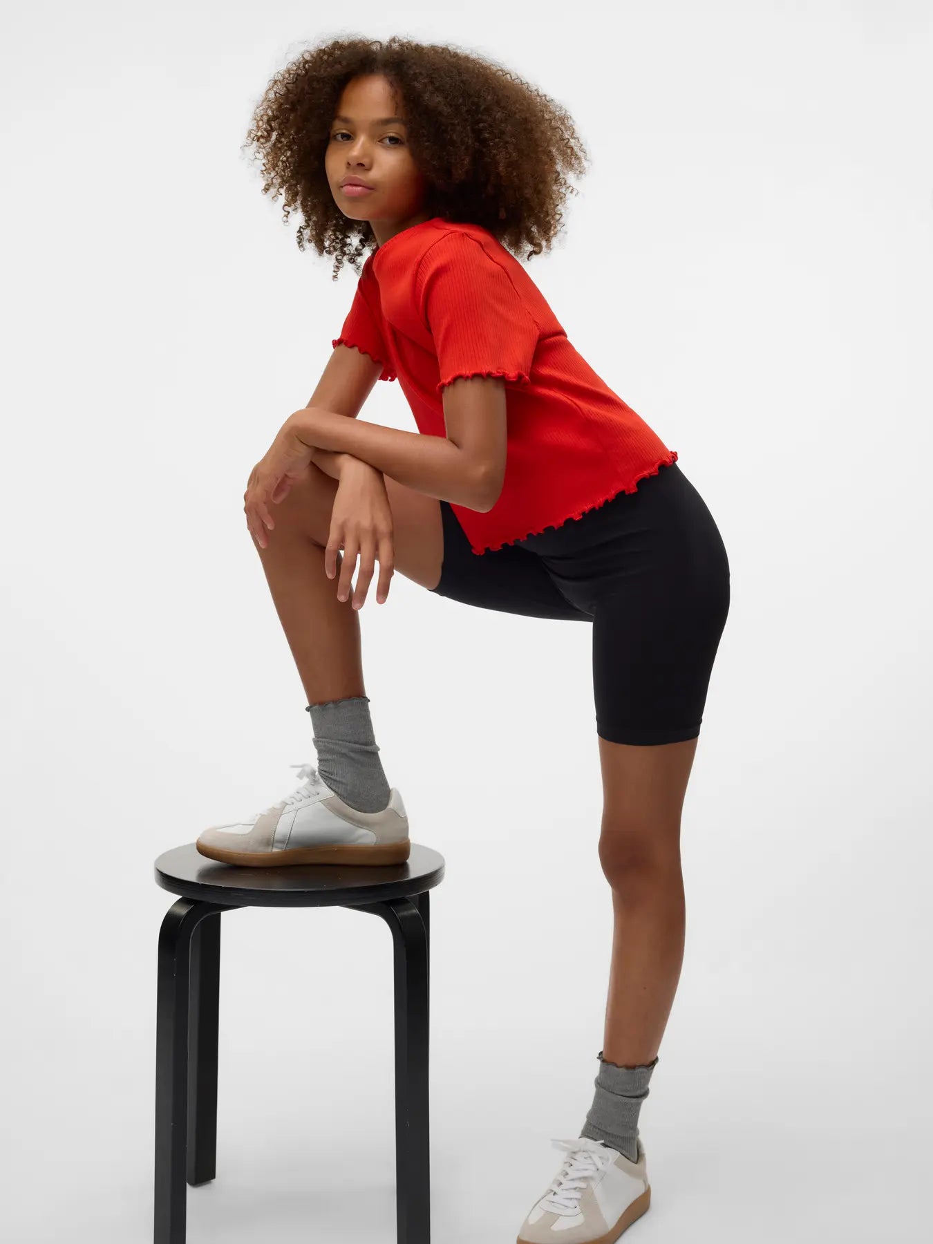 Vero Moda Girls Biker Shorts schwarz