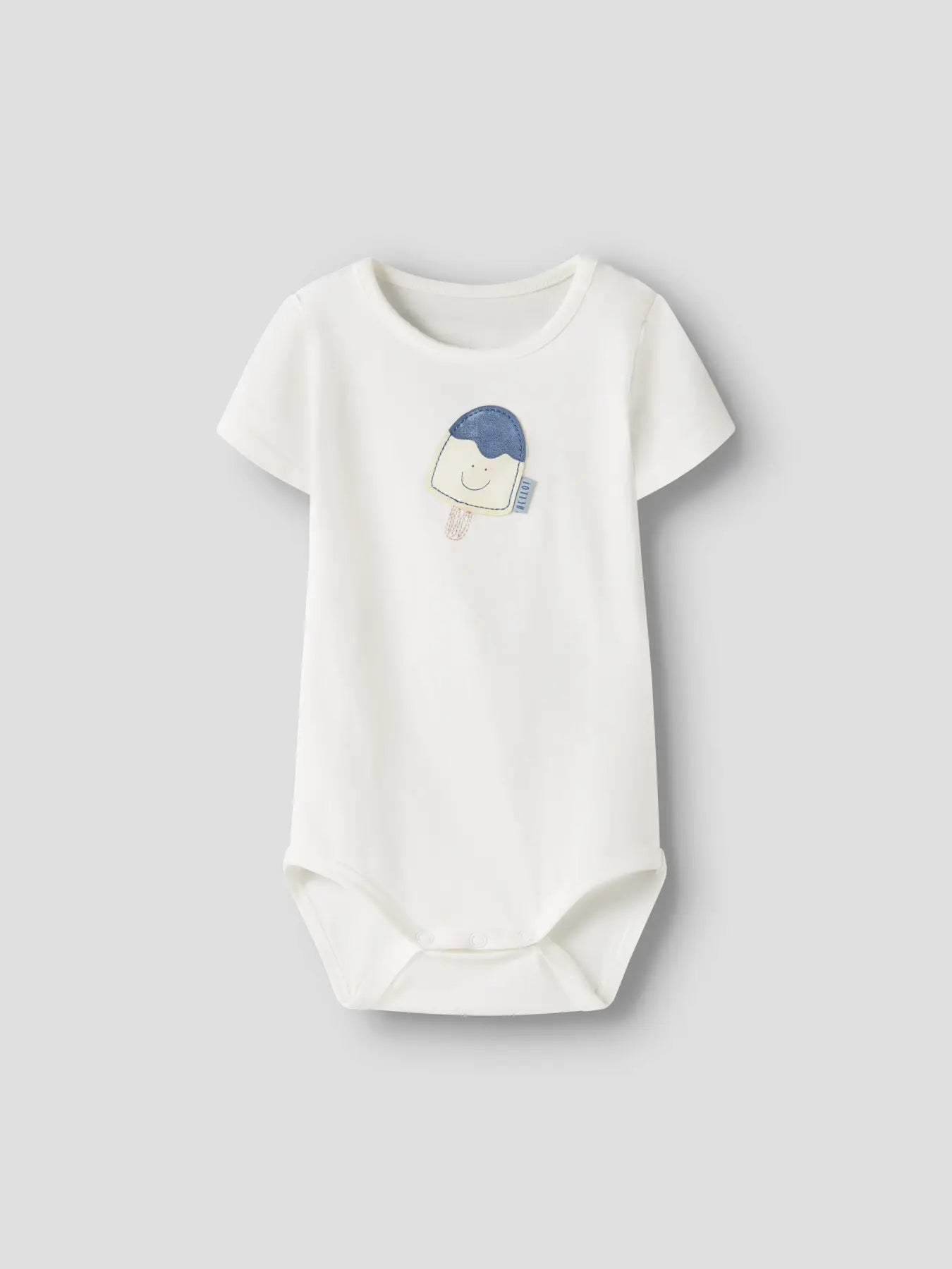 Name it kurzarm Body Eis cloud dancer