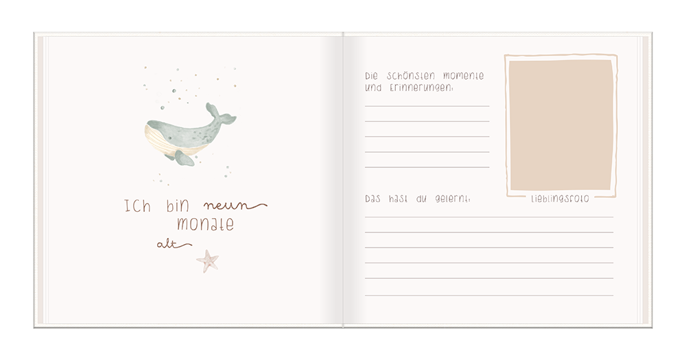 Baby-Album "Mein erstes Jahr"