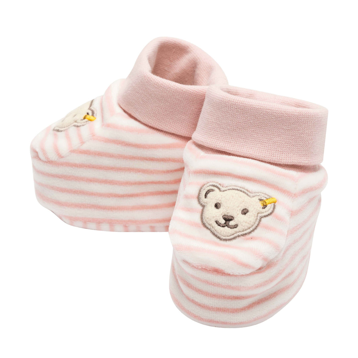 Steiff GOTS Babyschuhe rosa