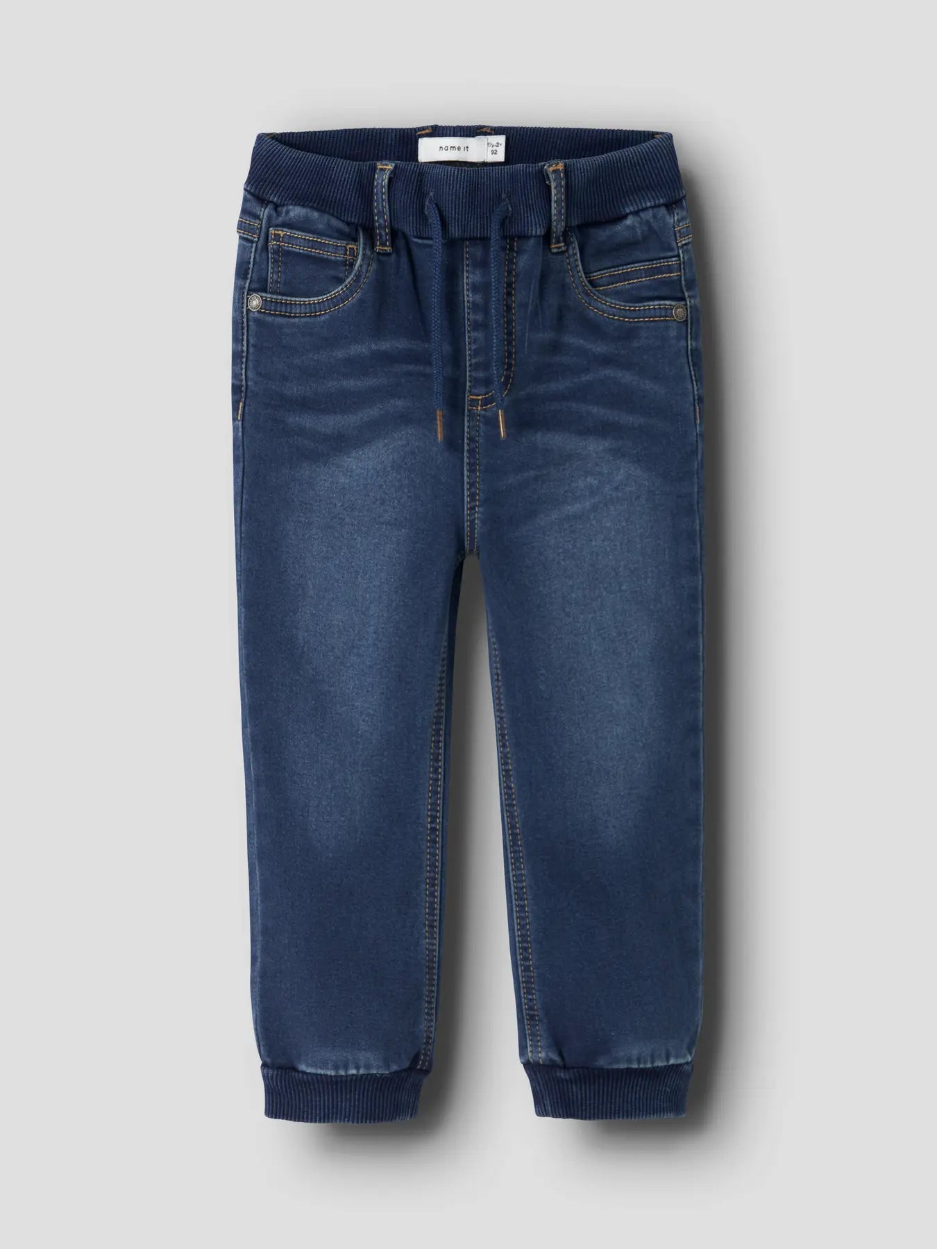 Name it gefütterte Baggy Jeans medium blue