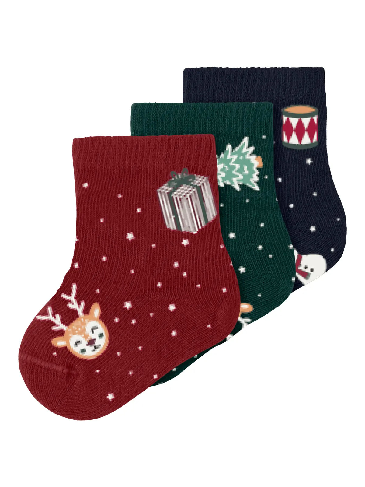Name it 3er Pack Socken Weihnachten