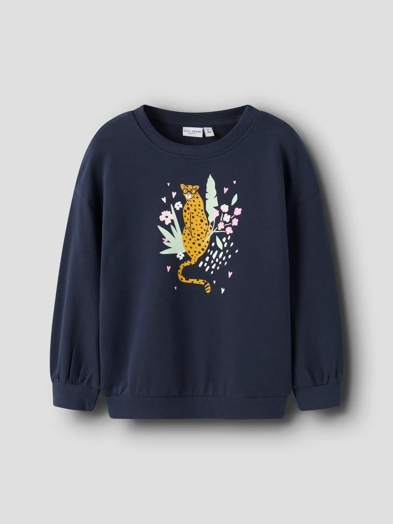 Name it Sweatshirt Gepard dunkelblau